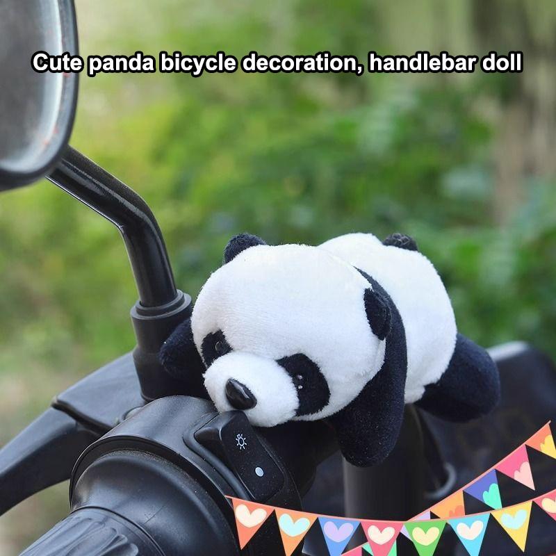 Mountain Biking Cartoon - Ciondolo a Forma di Panda per