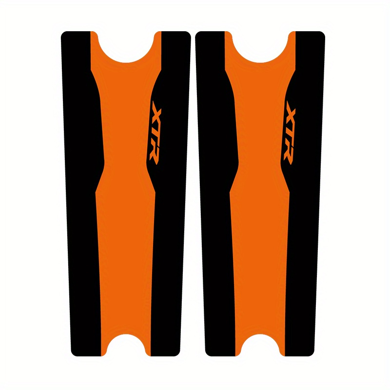 Mountain Biking Quotes - Adesivo piatto 2D 2 pezzi/XTR-M9100 Adesivo