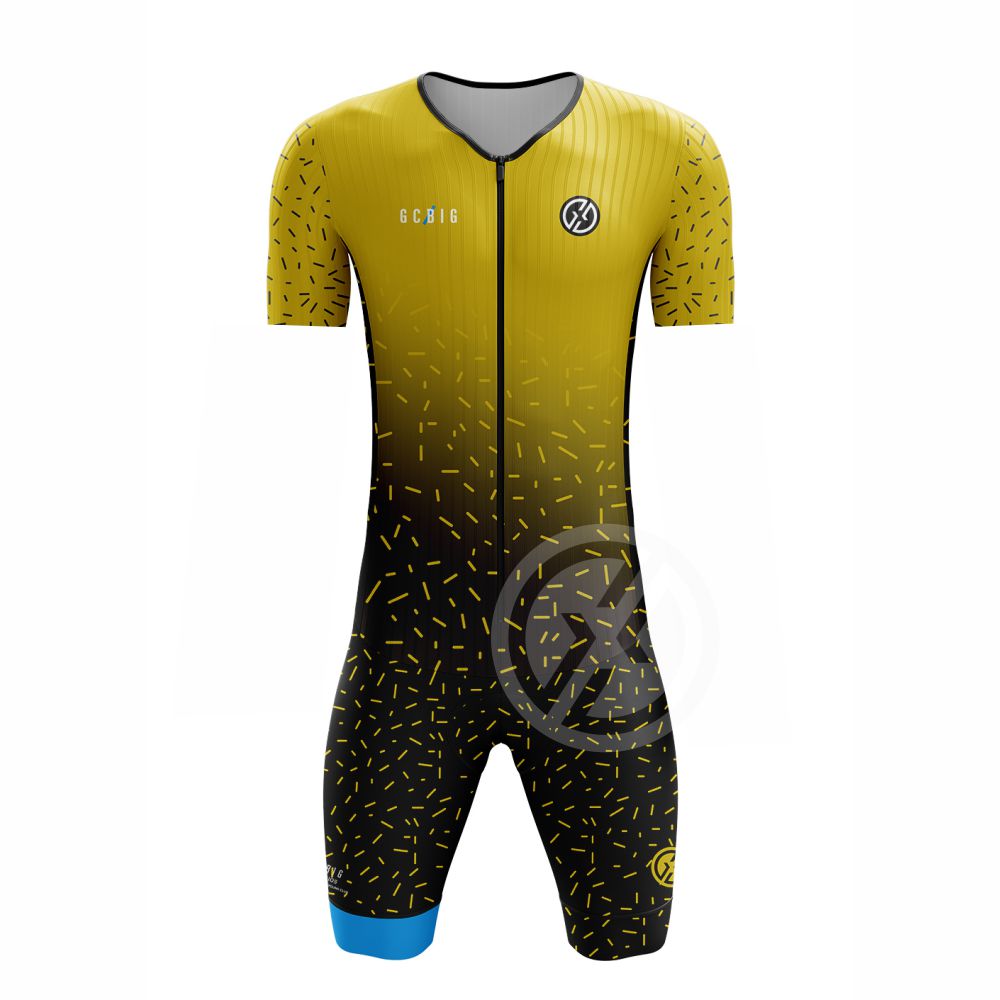 Mountain Biking Jumps - GCBIG Triathlon Suit Men body Jersey