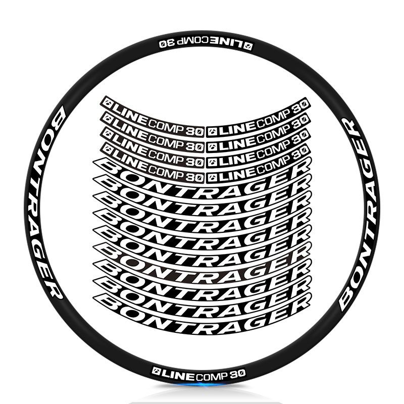 Mountain Biking Quotes - Adesivi per ruote da mountain bike