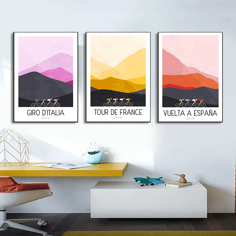 Picture Of Mountain Biking - 1 pezzo di poster senza cornice