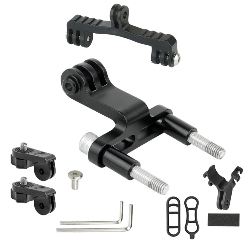 Picture Of Mountain Biking - Supporto per torcia per bicicletta Staffa