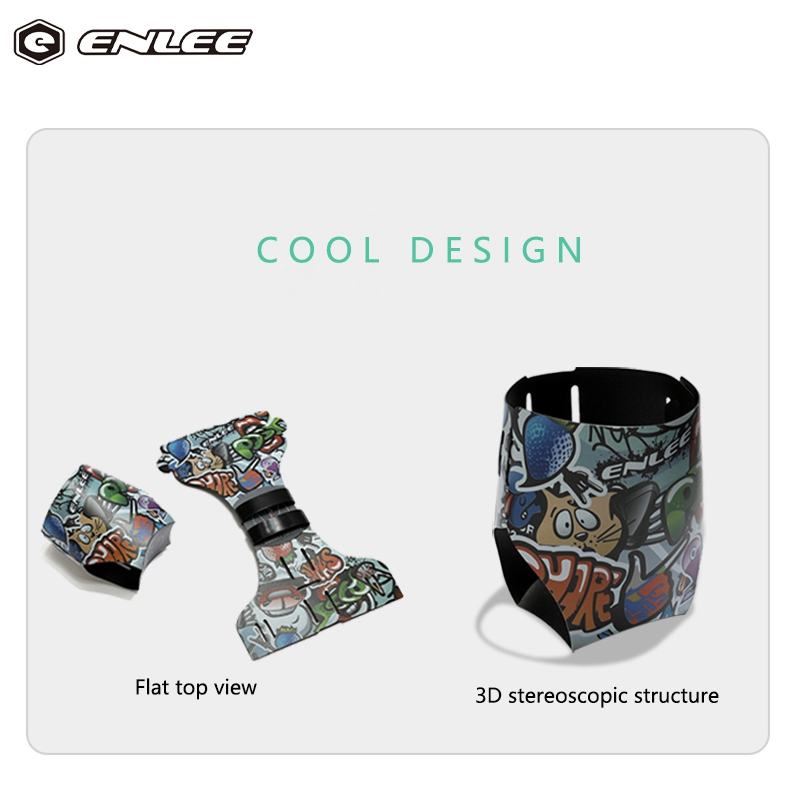 ENLEE colorato portatile Mount - Mountain Biking Cartoon recensione e prezzo