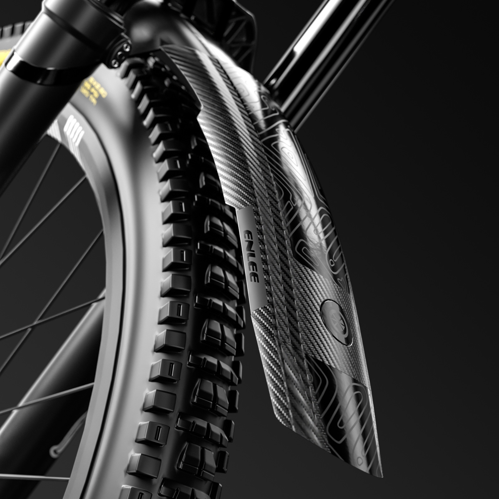 Parafanghi per mountain bike E - Mountain Biking In The Rain recensione e prezzo