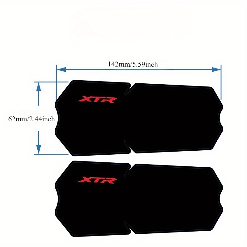 Adesivo piatto 2D 2 pezzi/XTR- - Mountain Biking Quotes recensione e prezzo